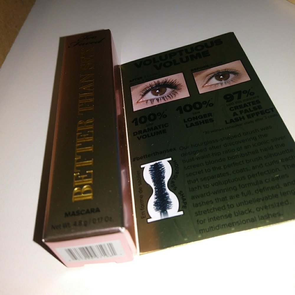 💕Too Faced Better than Sex Deluxe Mascara - Picture 8 of 8